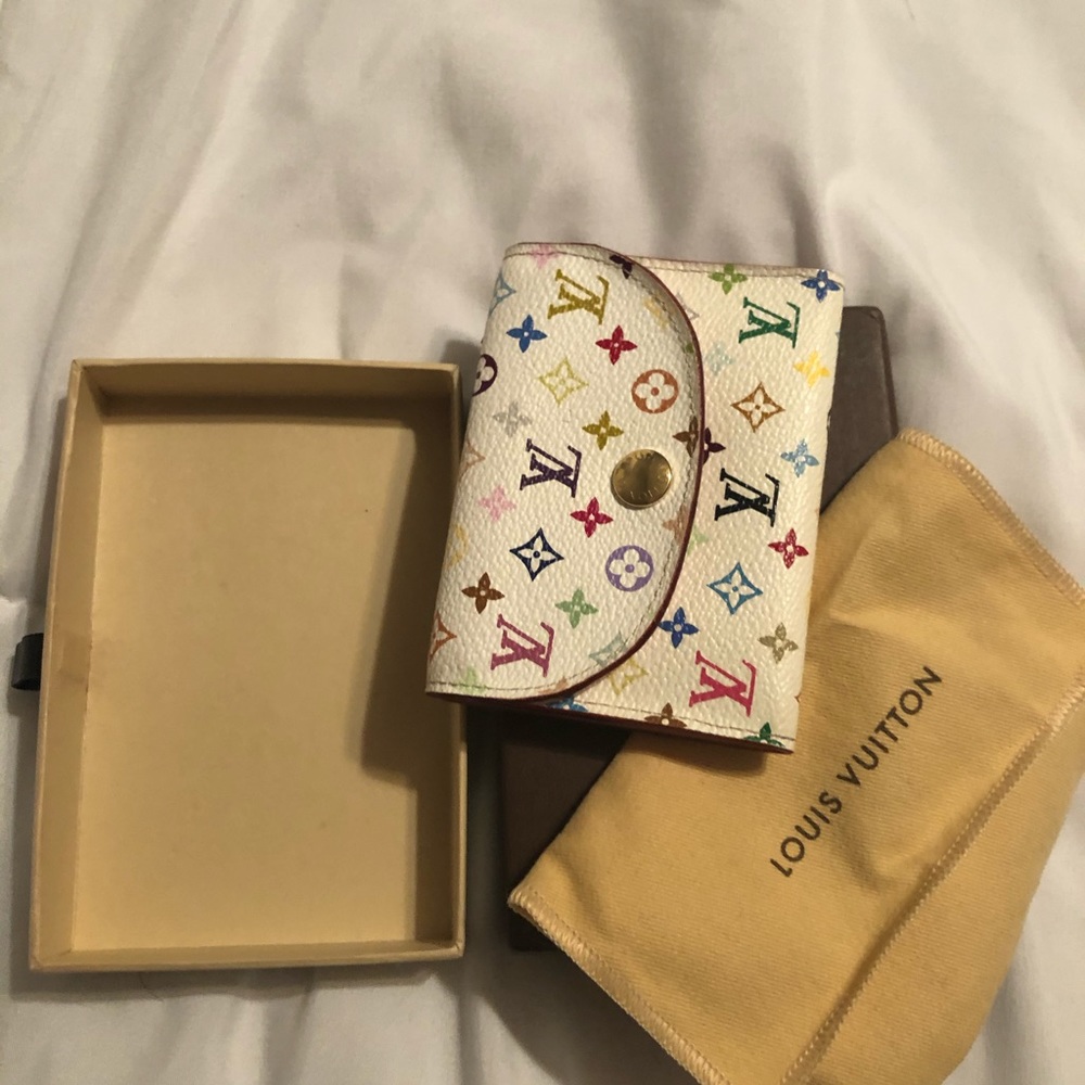 Authentic Louis Vuitton Rare Multicolor Mini Wallet - Picture 4 of 10